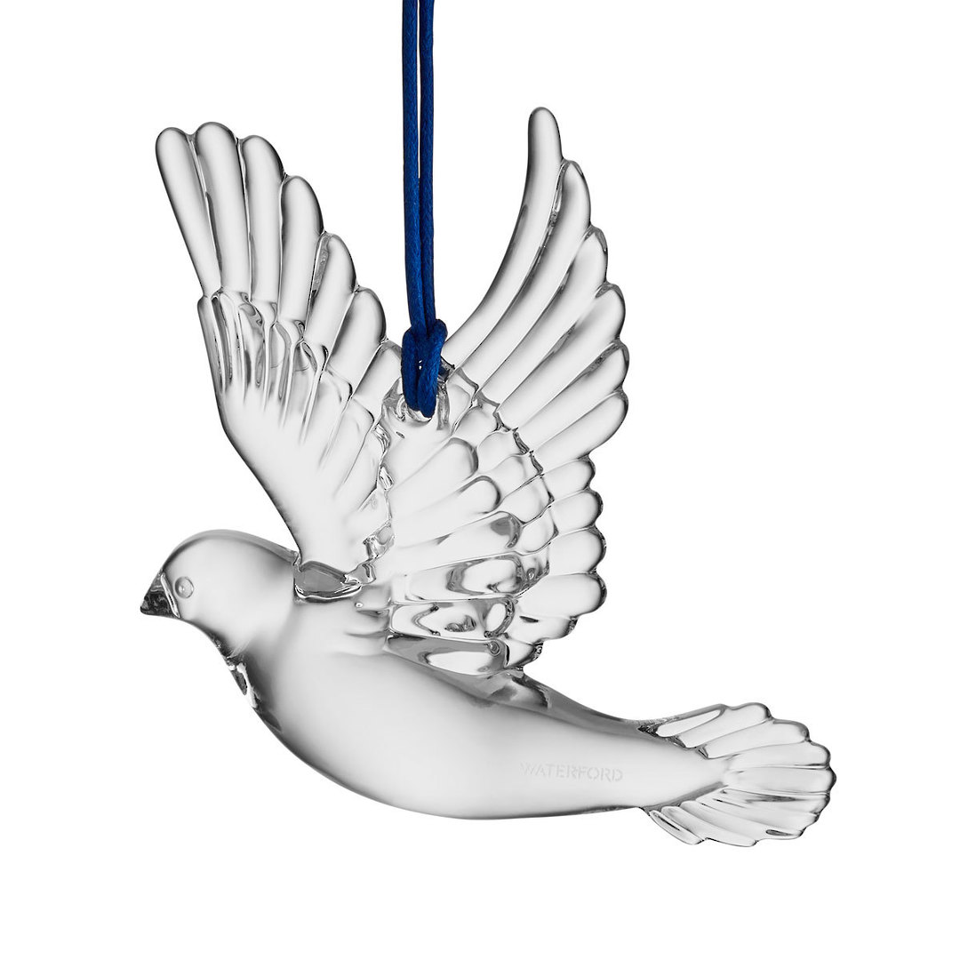 INDENT - Waterford Dove of Peace Ornament image 0